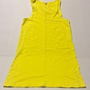 J. Crew Sunny Yellow Tank mini dress